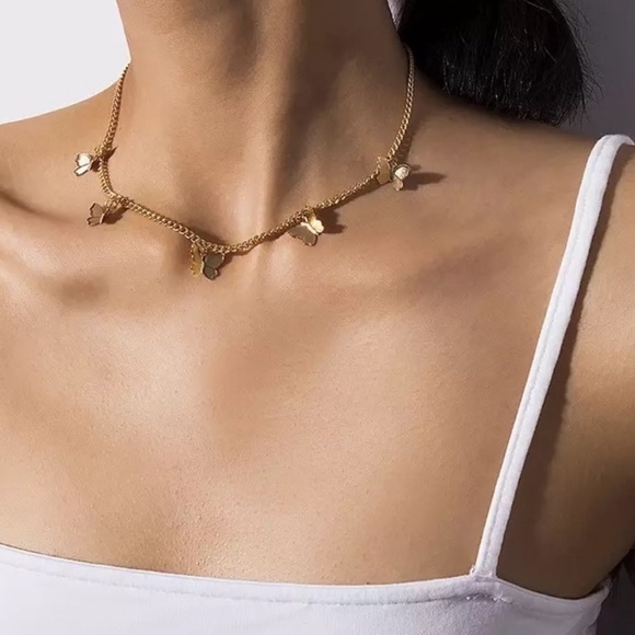 Brandy Melville Jewelry - NEW! new butterfly necklace🦋✨